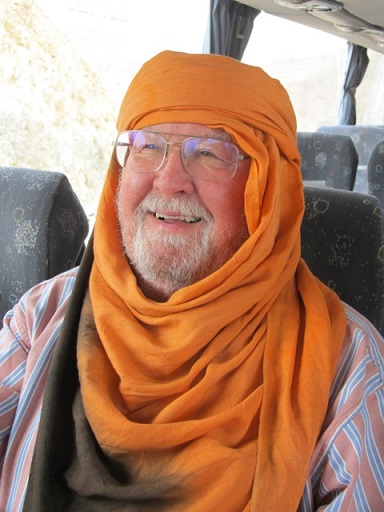 Dick Pugh on field trip in Morocco